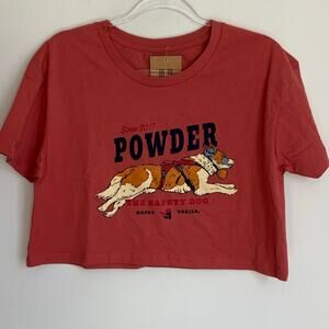 Steamboat Springs NWT Cropped Tee‎ size medium